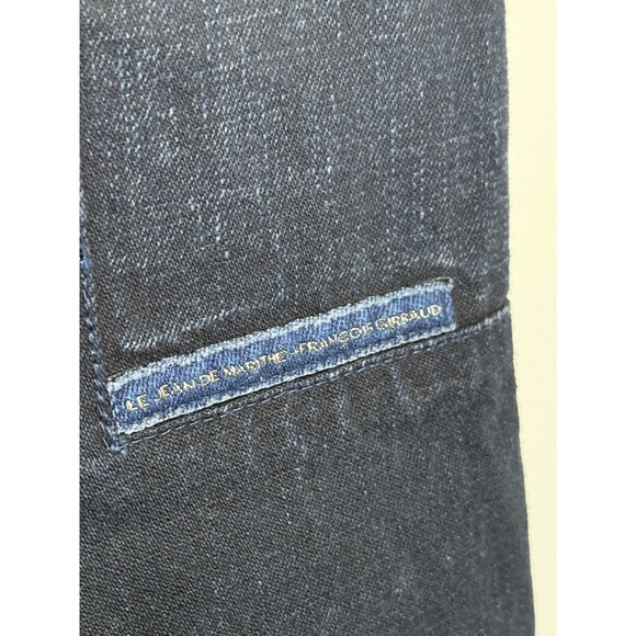 Vtg Marithe Francois Girbaud Dark-Wash Denim Pencil Flare Jean Skirt Size 31 NWT - Picture 7 of 12